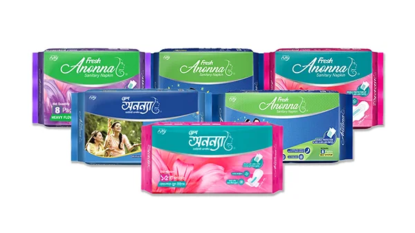 Anonna sanitary napkin Feature banner
