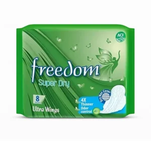 Freedom Super Dry Ultra Wings - 8 Pads