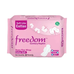 Freedom Heavy Flow Cotton - 8 Pads